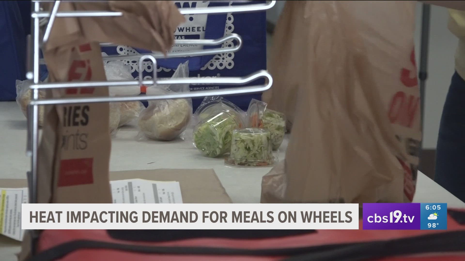 Meals on wheels continues to serve East Texans in extreme heat