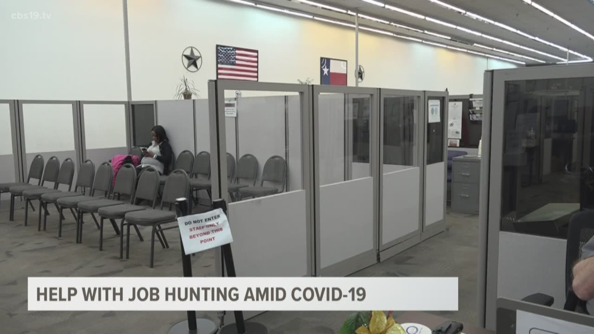 Agencies in East Texas are lending a hand to help those seeking a job amid COVID-19.