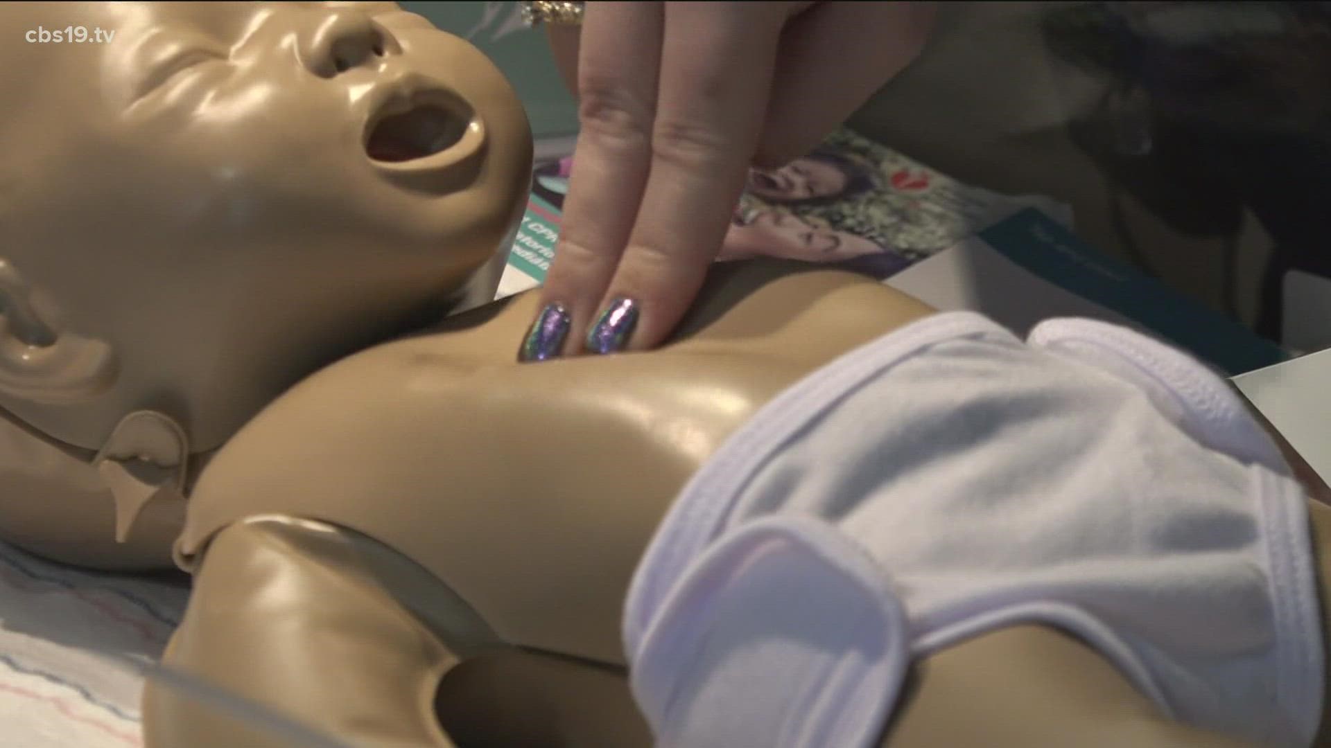 UT Health Tyler's new NICU accepts donation of 50 infant CPR Anytime kits