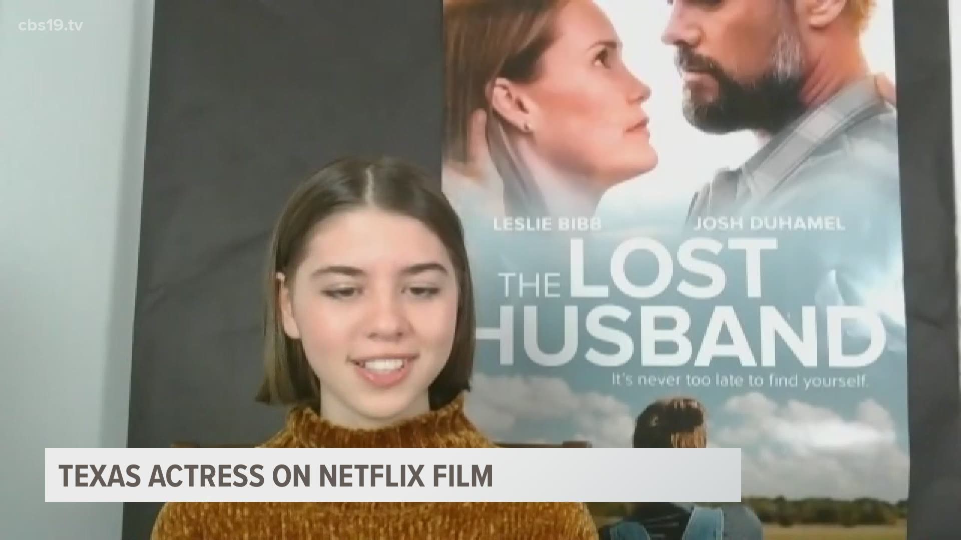 Rising star, Callie Haverda, plays Abby in the new Netflix film "The Lost Husband."