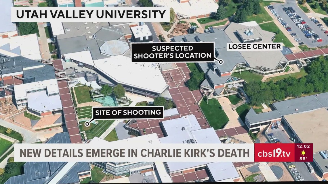 New details emerge in Charlie Kirk's death cbs19.tv