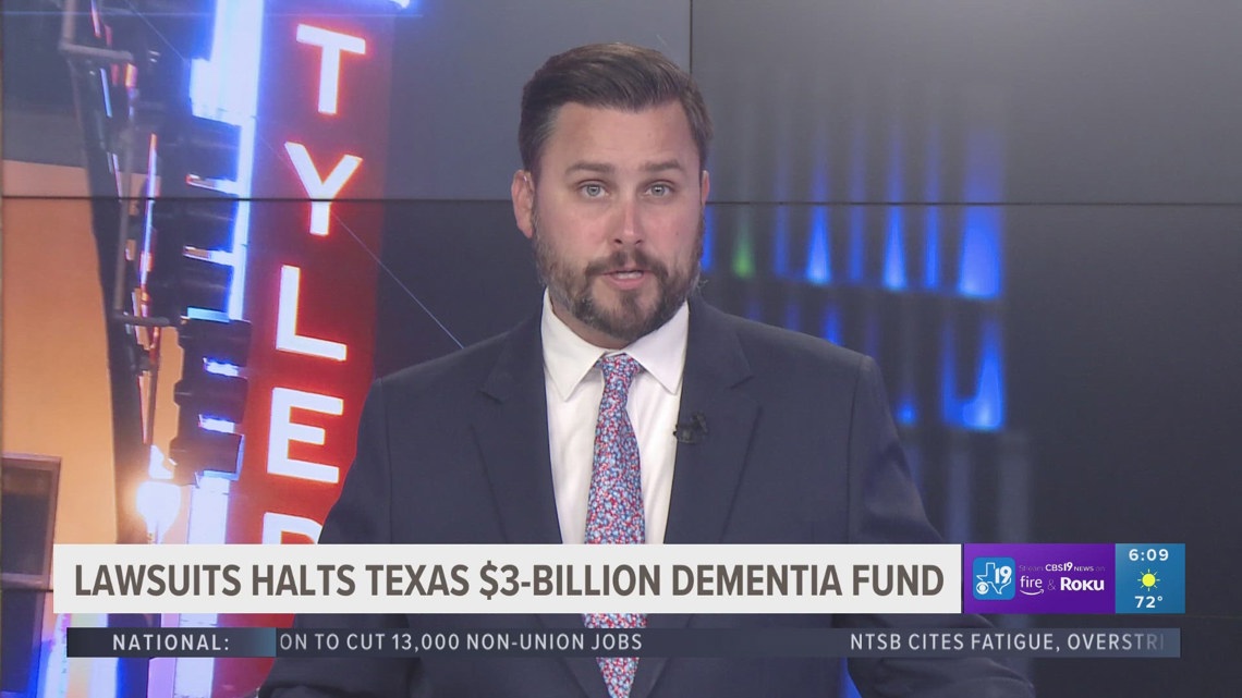 Lawsuits halts Texas' $3 billion dementia fund