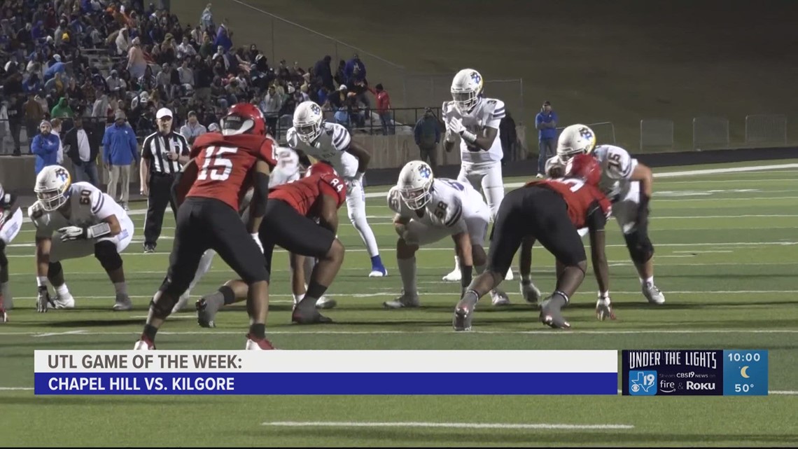 Chapel Hill vs. Kilgore cbs19.tv