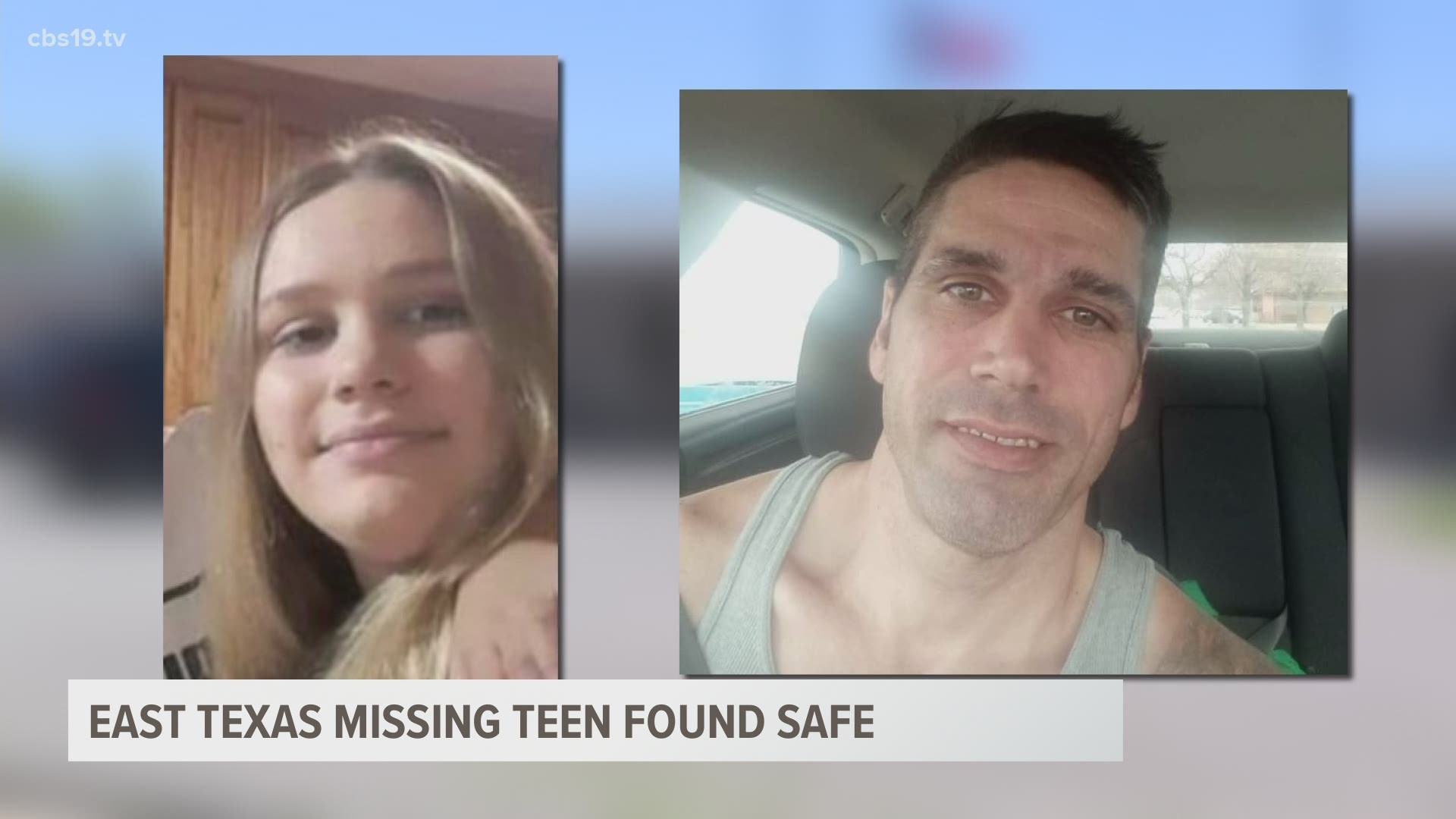 The Rains County Sheriff's Office says an East Texas teen who was abducted by her non-custodial father has been found safe.