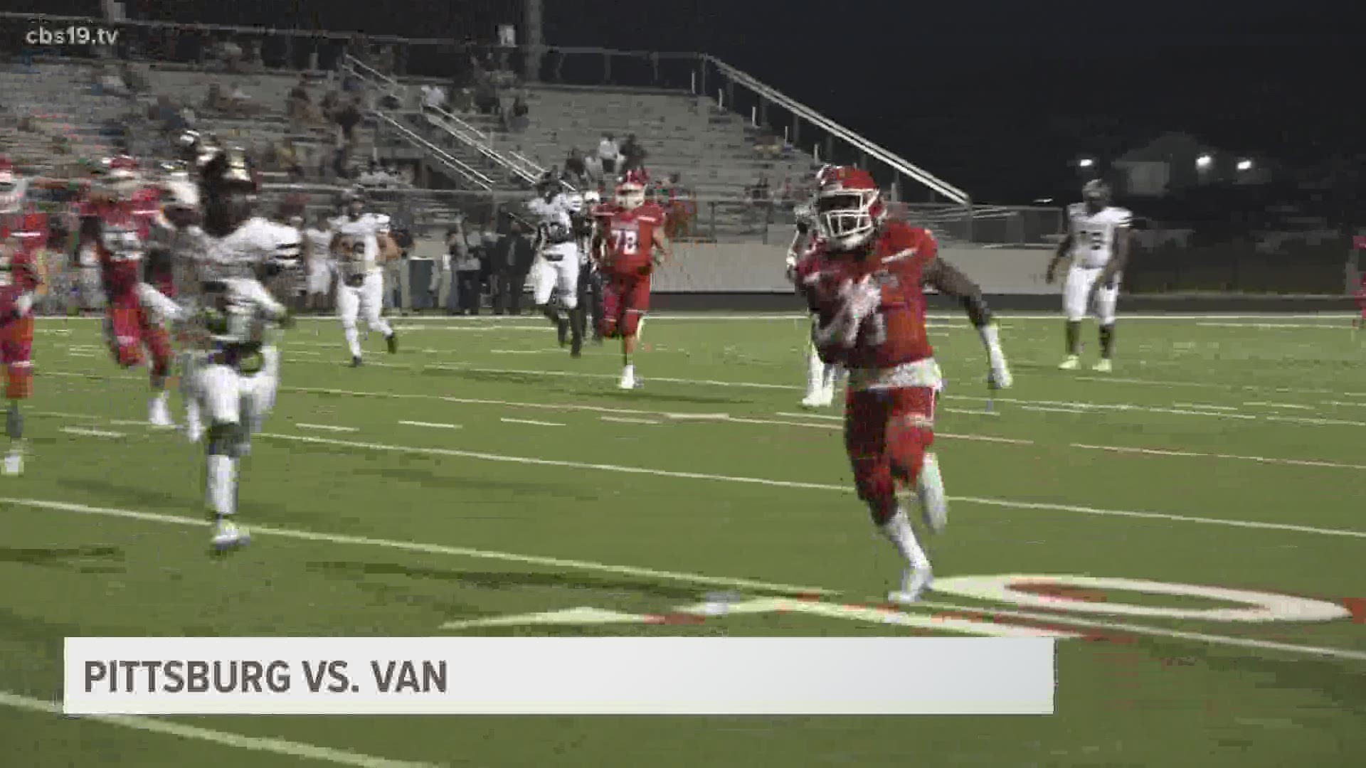 The Pittsburg Pirates traveled to Van to take on the Vandals in Week 4 of the Texas high school football season.