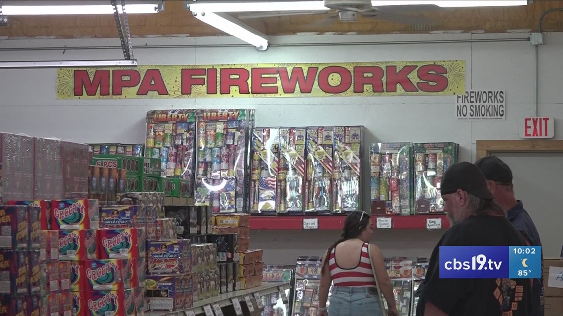 East Texas firework stands see sales rise ahead of Fourth of July