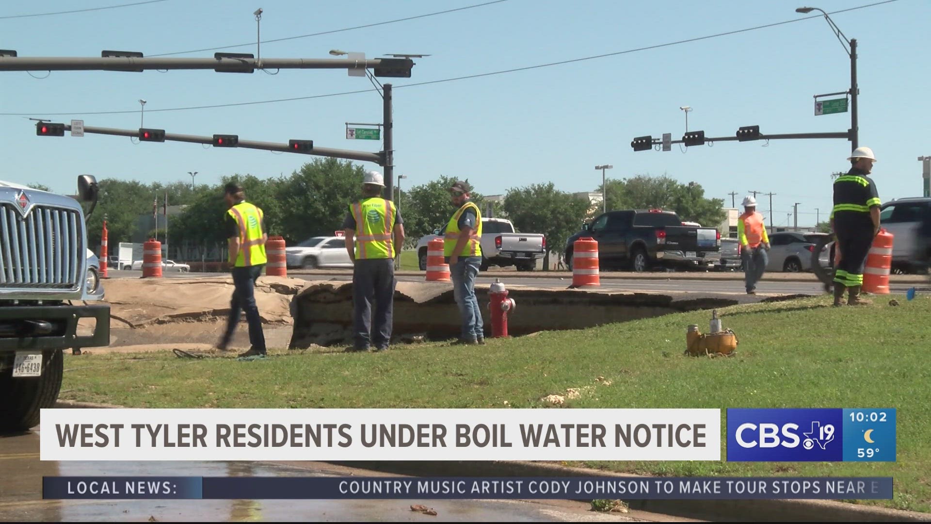 About 10,000 individuals are being impacted by this boil water notice, and the business that it happened right outside of, Sam’s Club, had to shut down it’s deli all