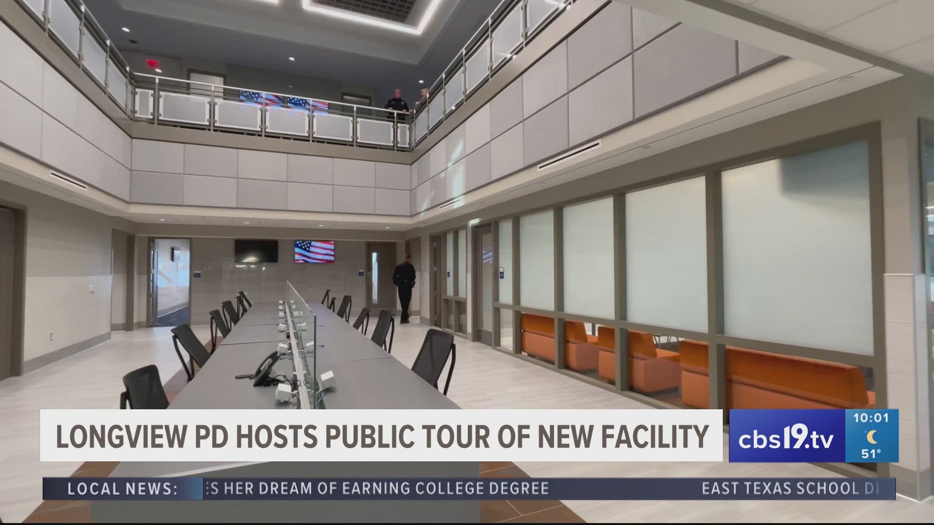 The new facility features a modern design with the most updated state-of-the-art technology for police operations.