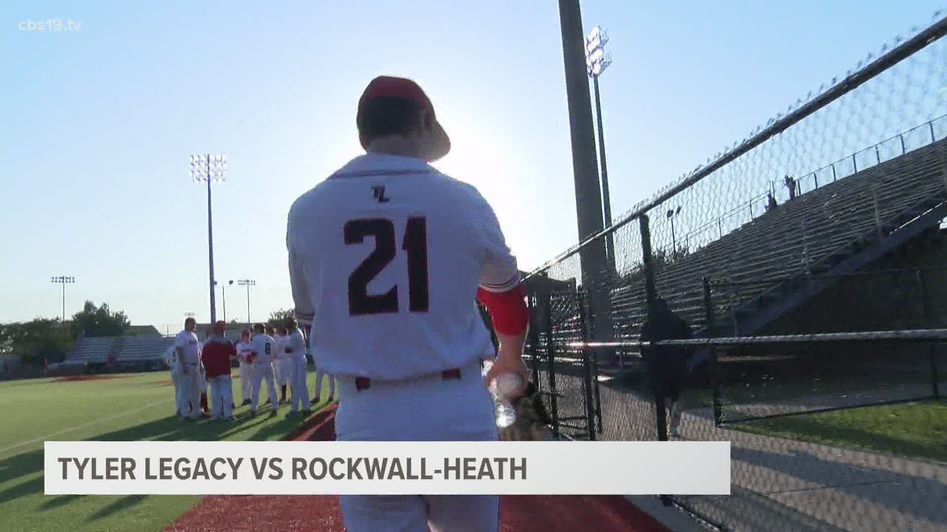 There was a great crowd on hand Tuesday night at Mike Carte Field by the Red Raiders fell to Rockwall-Heath 6-2.