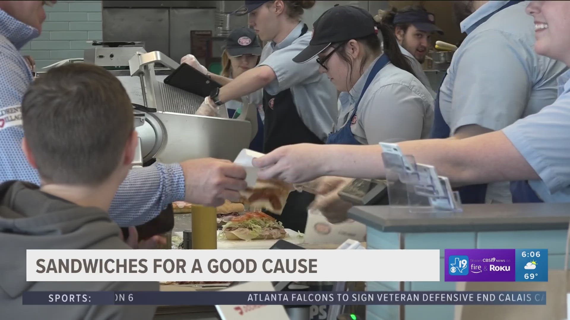 Children's Village benefits from Jersey Mike's Subs Day of Giving