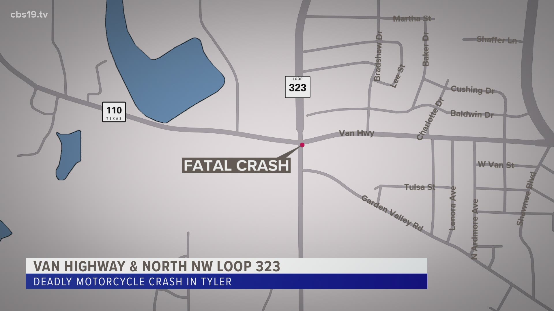 The Tyler Police Department is on scene of a crash involving a motorcycle Friday evening.