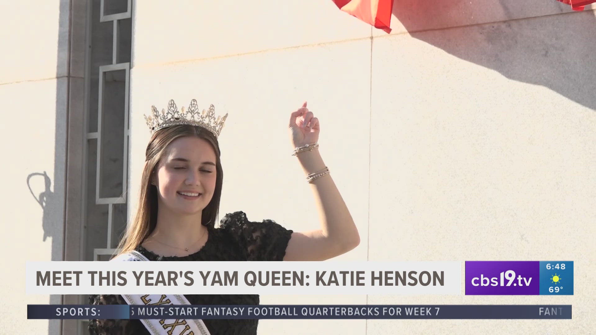 "To be the queen that I saw when I was a little girl, it's just really special to me," 17-year-old Katie Henson said.