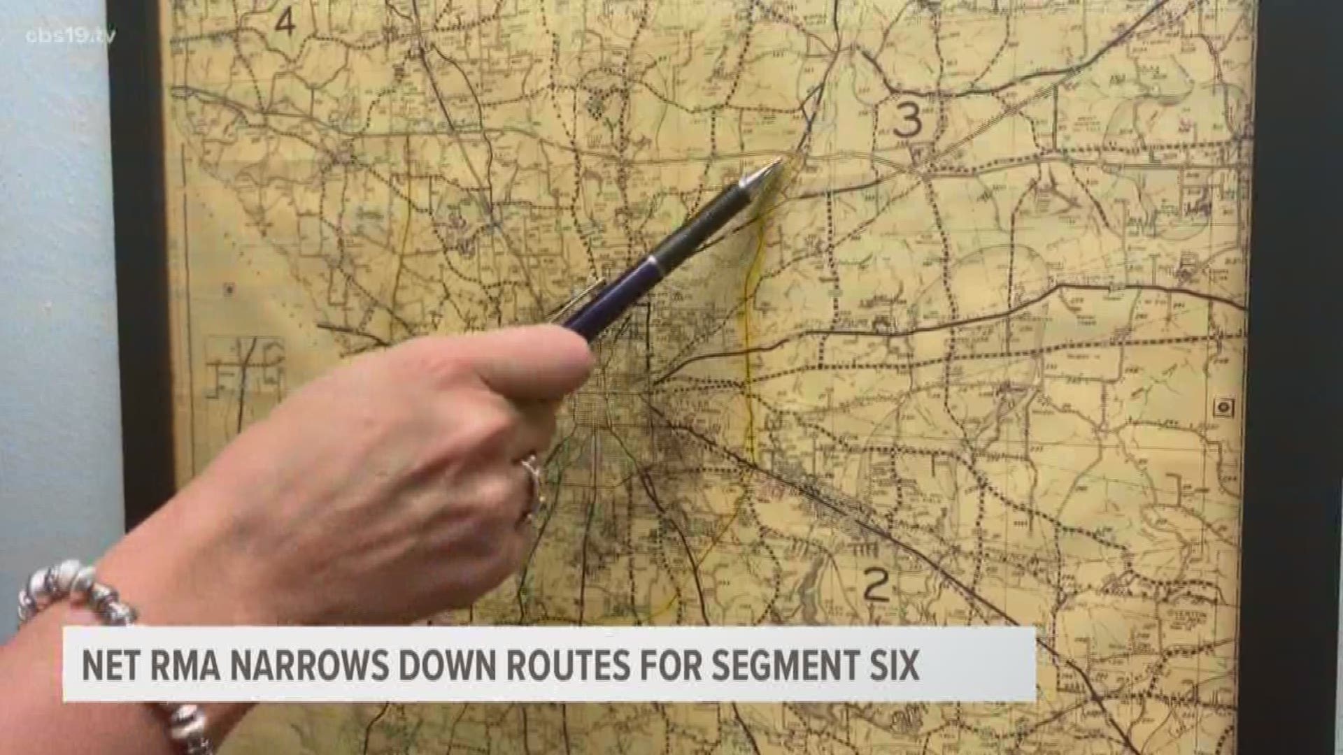 Three routes have been chosen to move forward into the next examination phase for an extension of Toll 49 in Smith County.