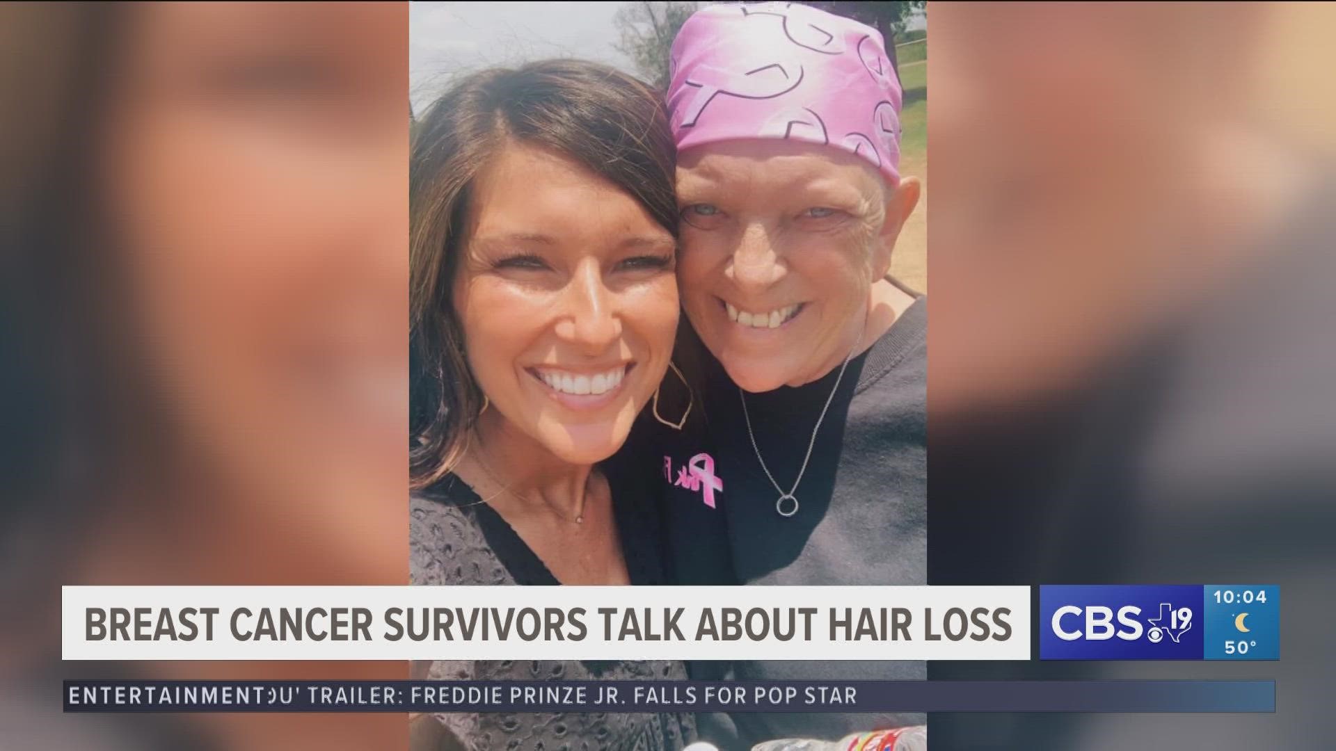 Breast cancer survivors talk about the importance of hair
