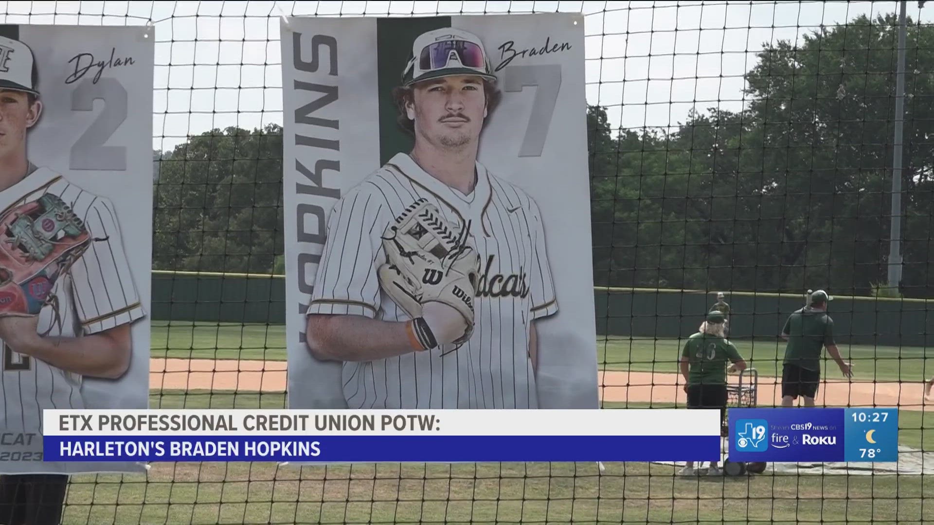Harletons senior pitcher is ETX PCU player of the week cbs19