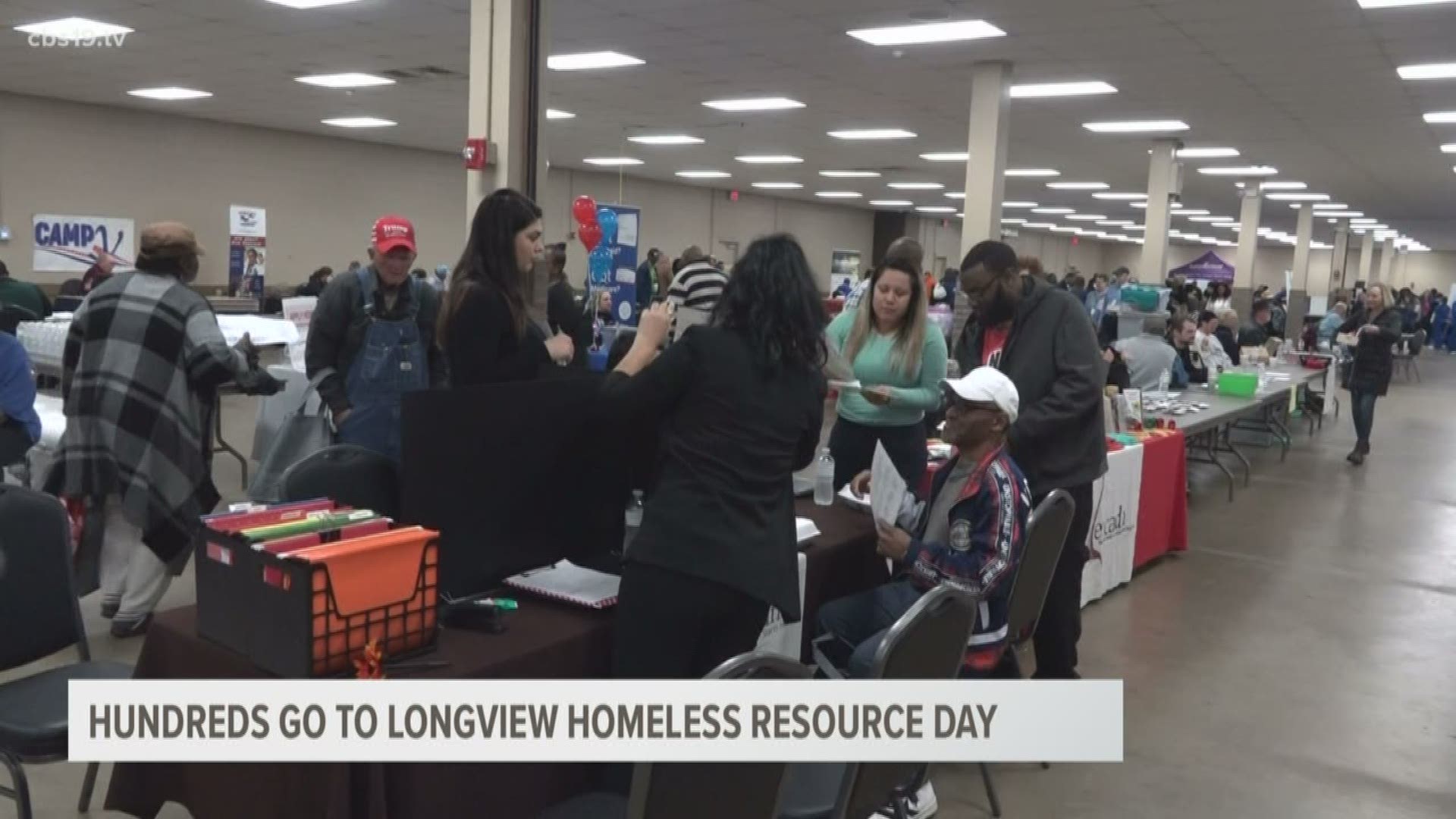 Hundreds attend Longview homeless resource day