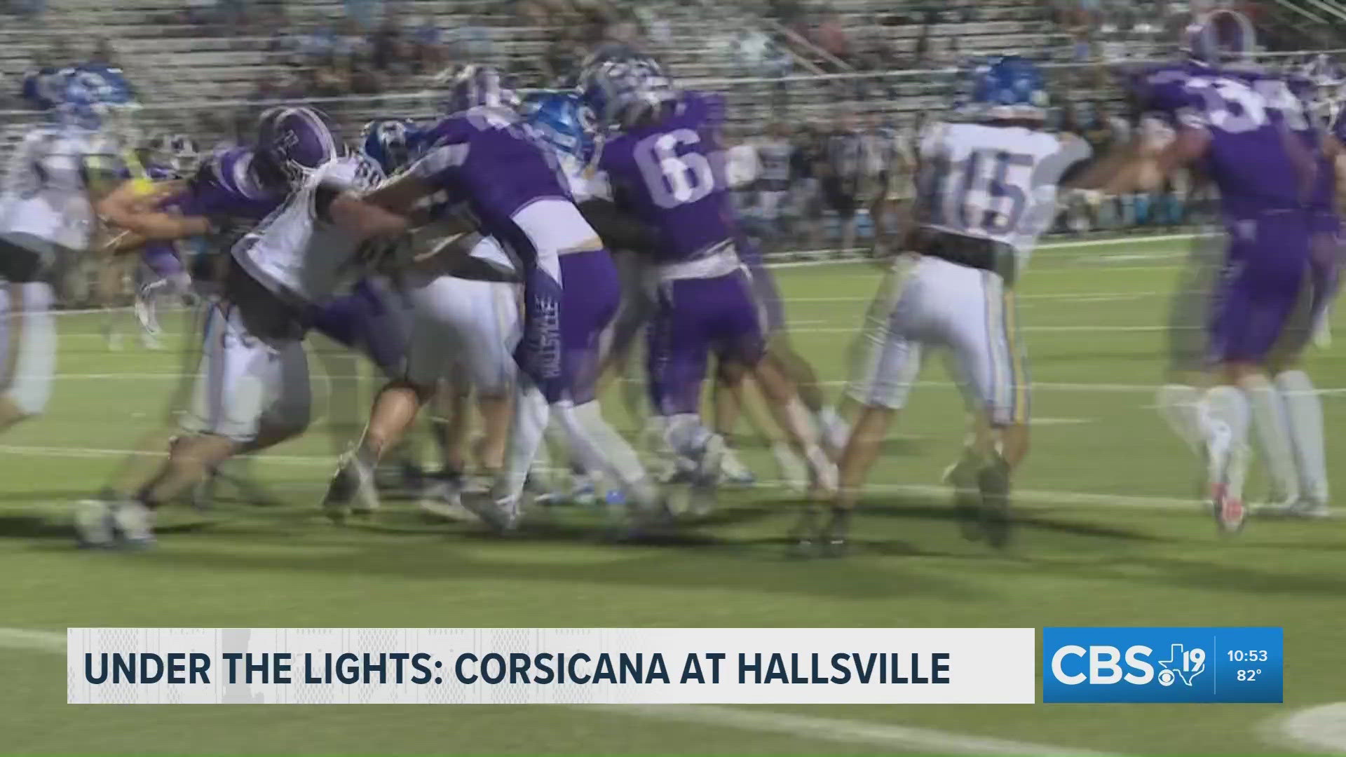 UNDER THE LIGHTS | Corsicana takes down Hallsville 24-10 | cbs19.tv