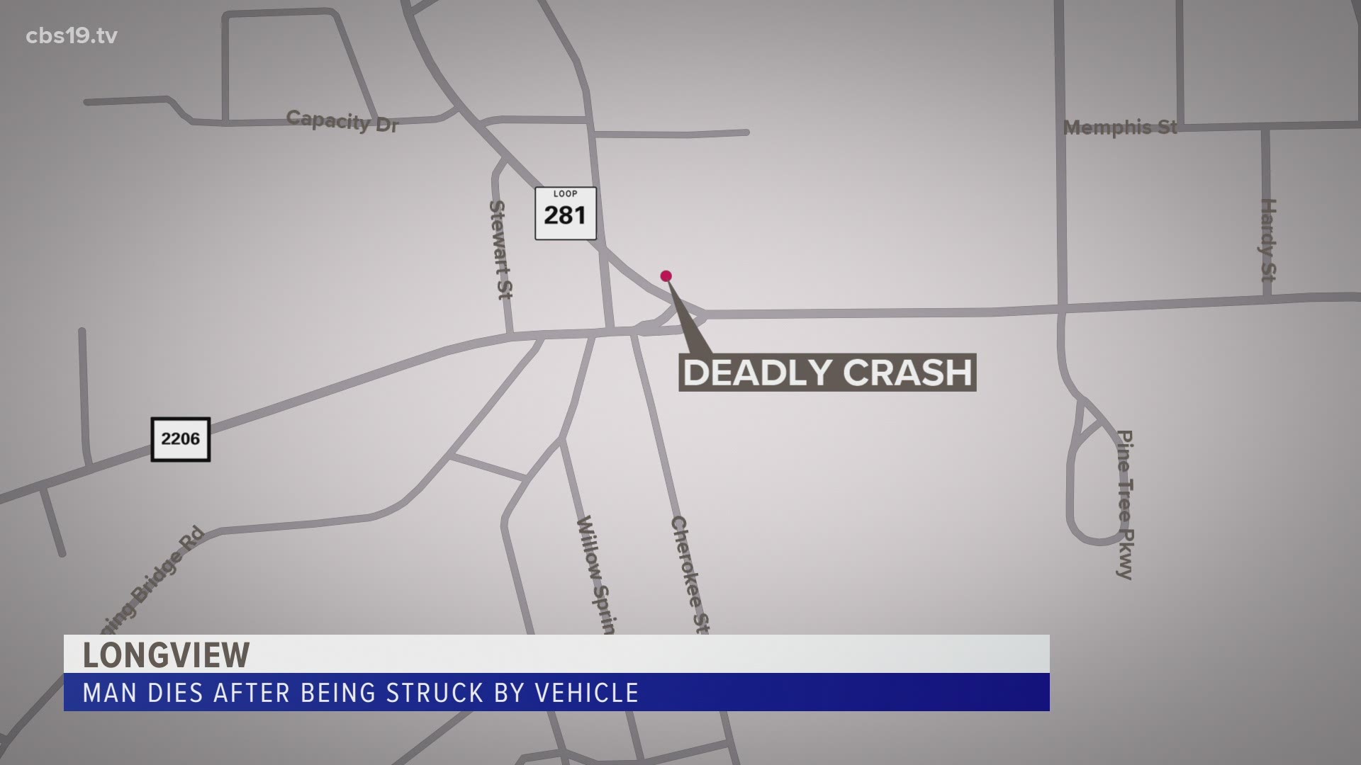 Longview police are investigating a fatal pedestrian vs. vehicle wreck.