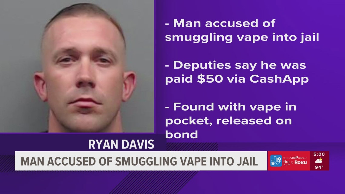 DOCUMENTS: East Texas jailer arrested after accepting $50 to bring vape pen  into jail