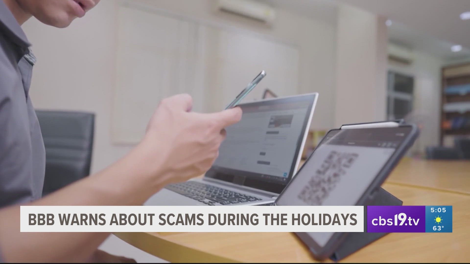 The Better Business Bureau shares a list of top scams to watch out during this holiday season.