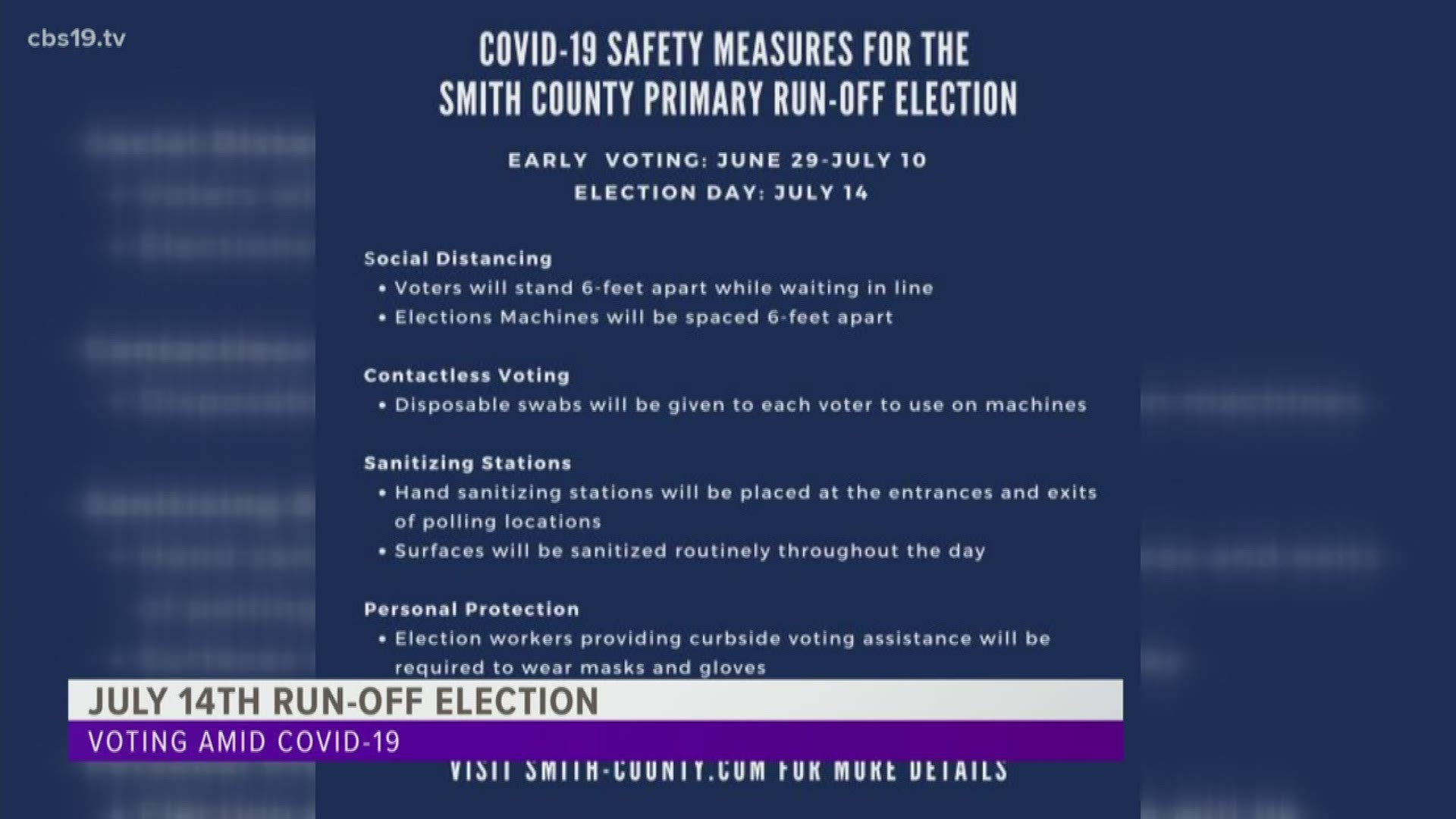 Amid COVID-19 there are safety measures voters can expect to see as they head to the polls in the next election.