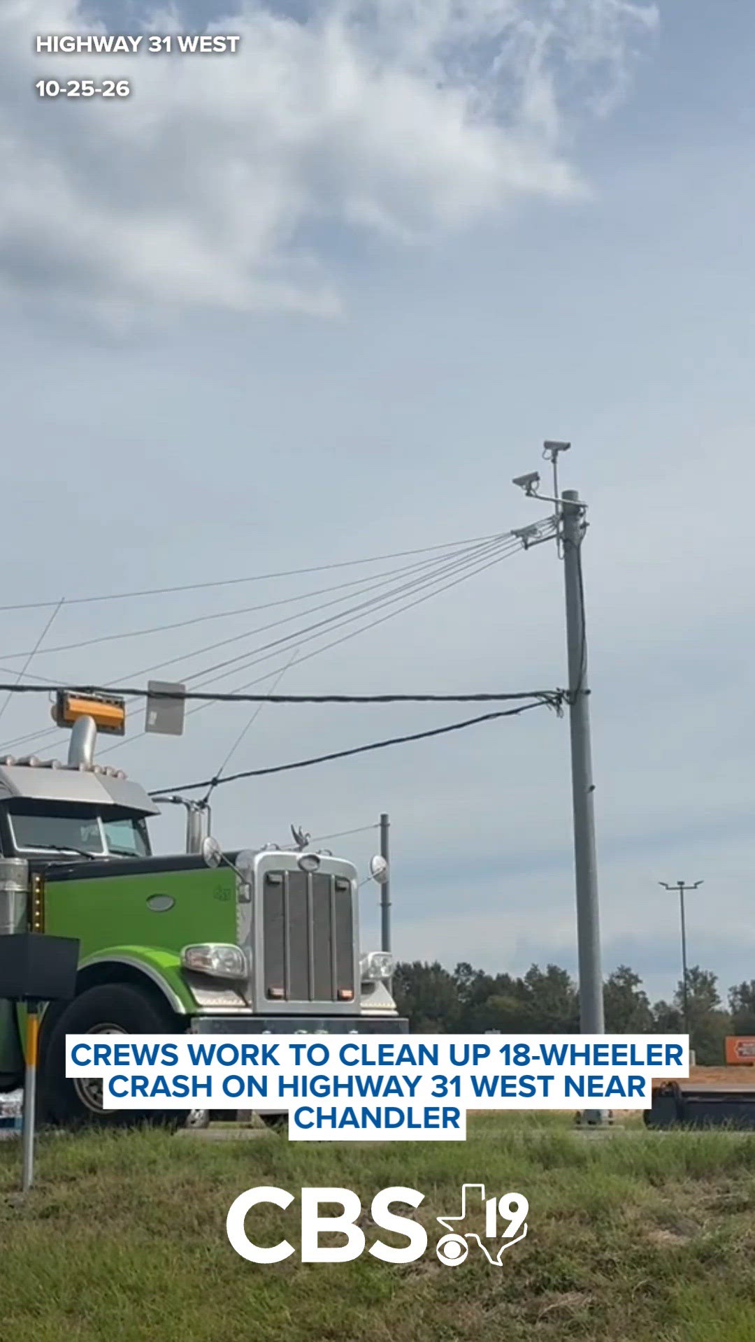 Cleanup underway after 18-wheeler crash on Highway 31 near Chandler ...
