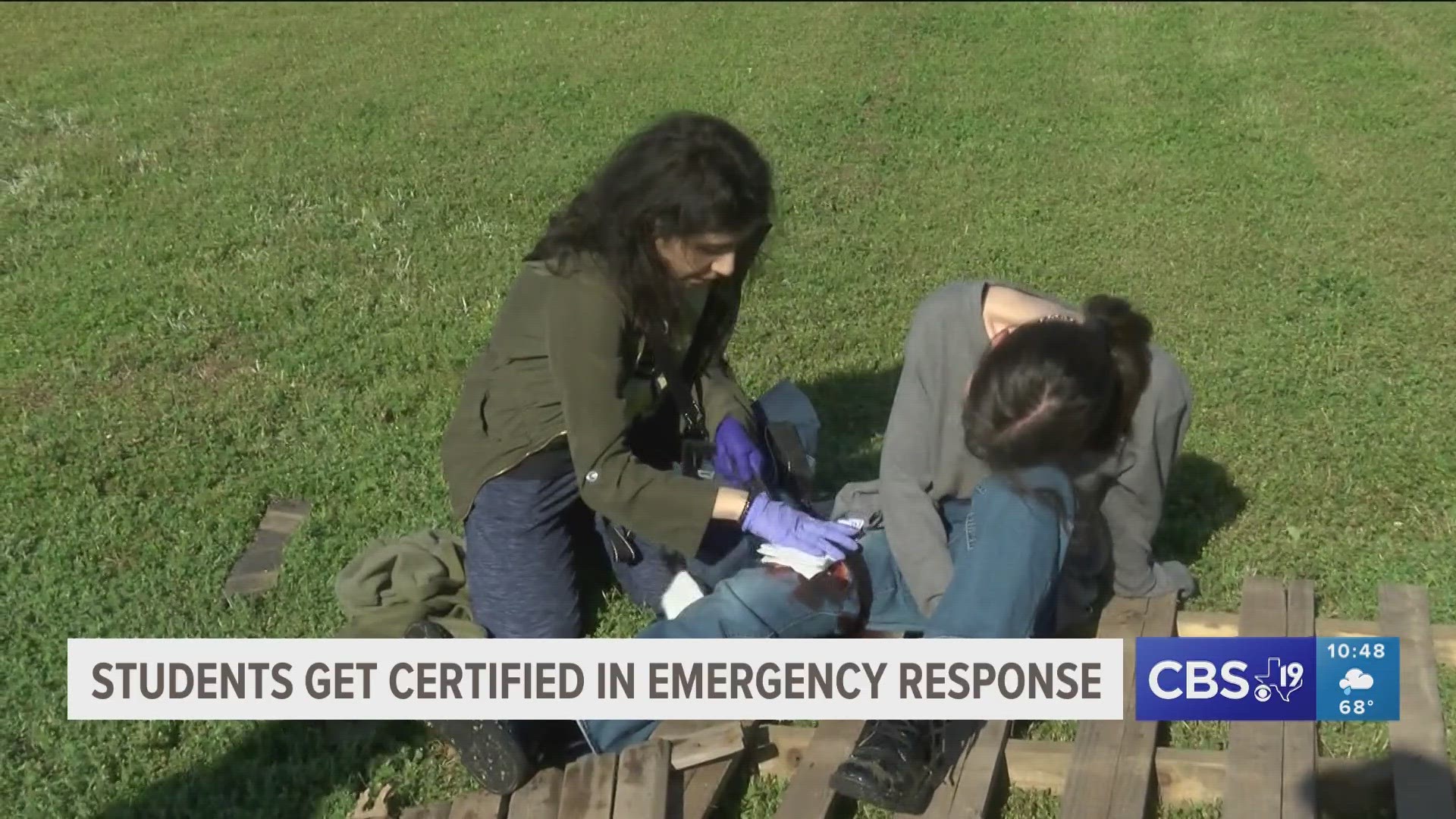 Cumberland Academy students put on simulation to prepare for tornado, emergencies