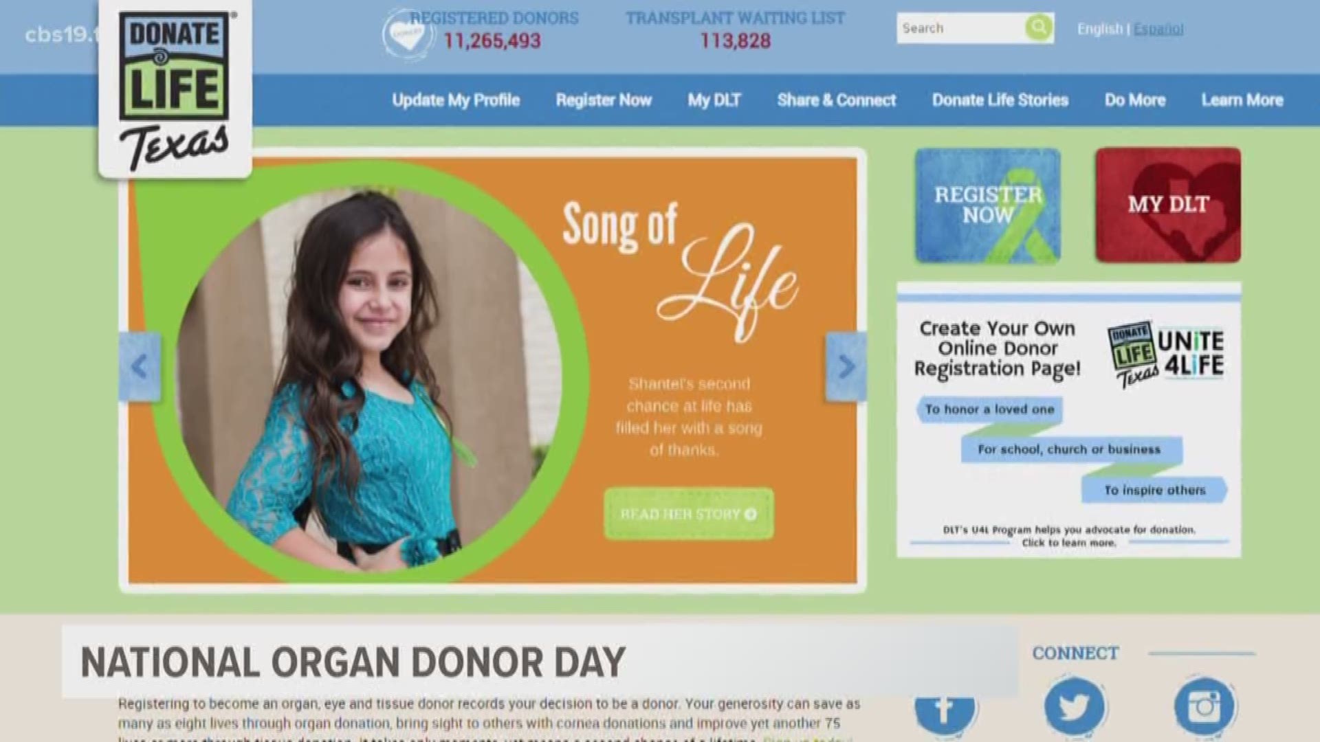 Nearly 95 percent of Americans support organ donation, but only 54 percent actually sign up.