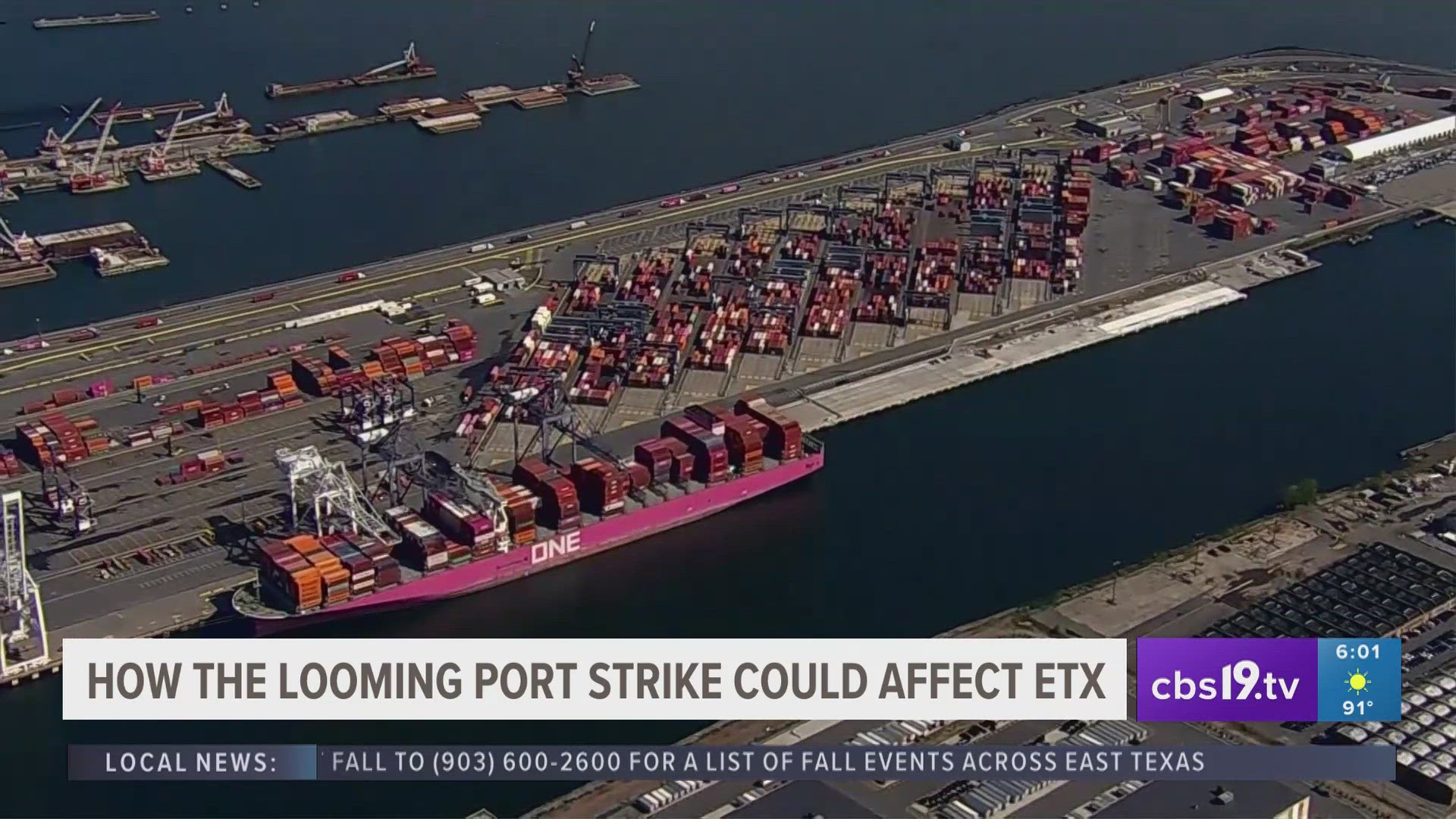 If dockworkers strike, this would be the first time in almost 50 years