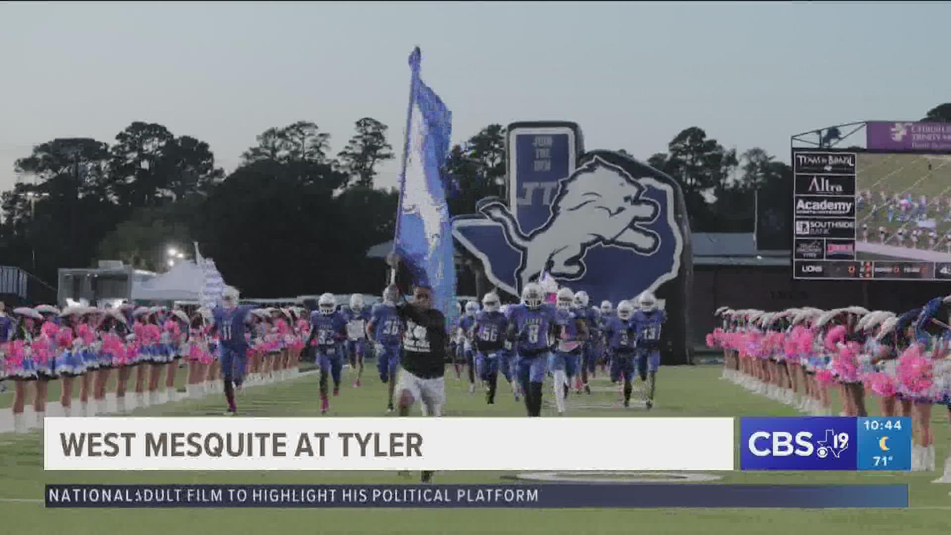 Horn Jaguars Vs. Tyler Lions Football , Horn High School , Mesquite,  September 8 2023