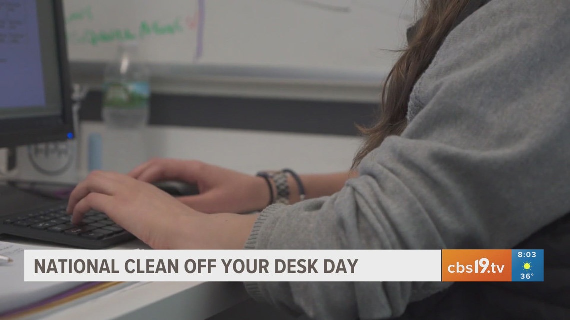 It's National Clean Your Desk Day!