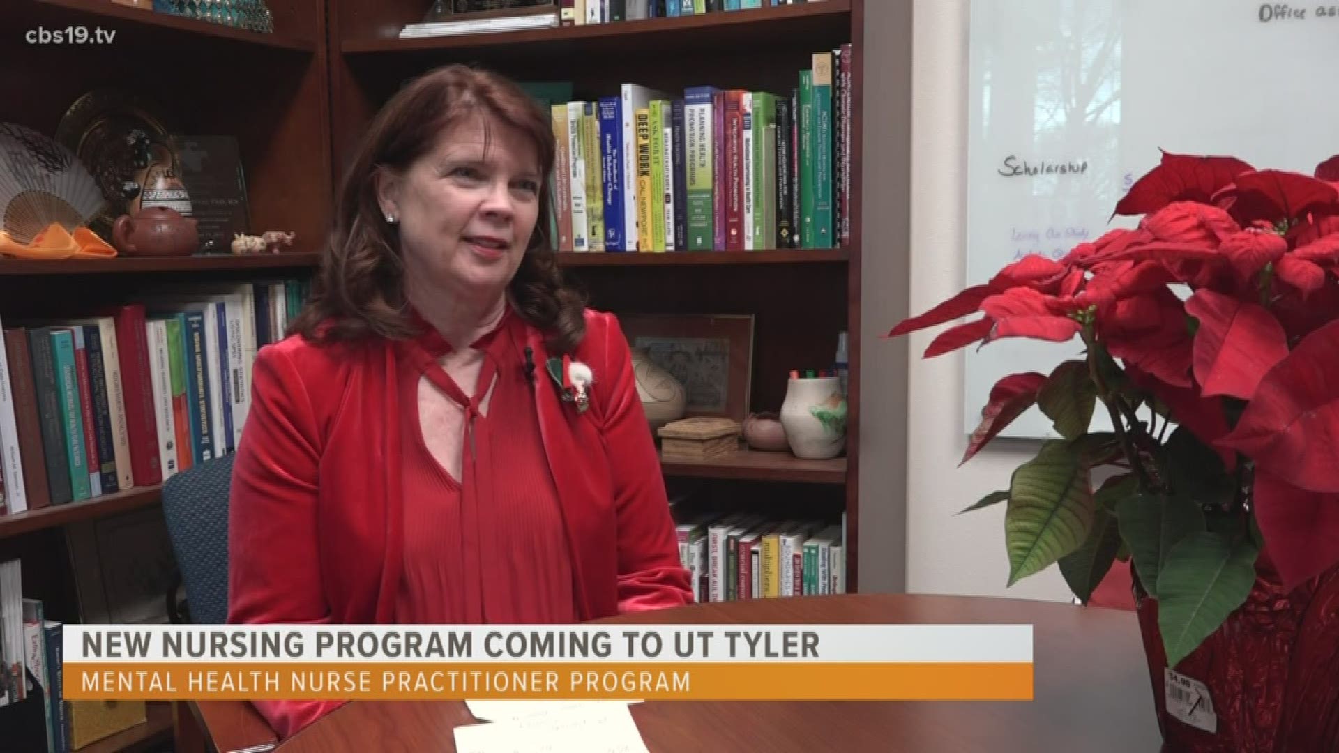 The University of Texas at Tyler is adding a Mental Health Care Practitioner Program in 2020.