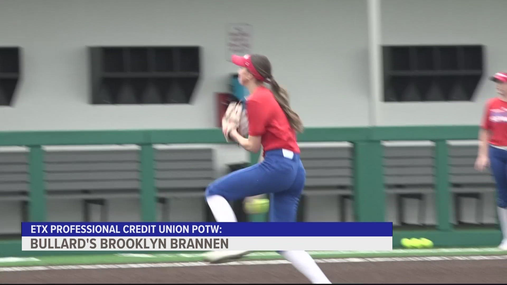 Bullard sophomore Brooklyn Brannen threw a no-hitter and struck out nine batters against Palestine.