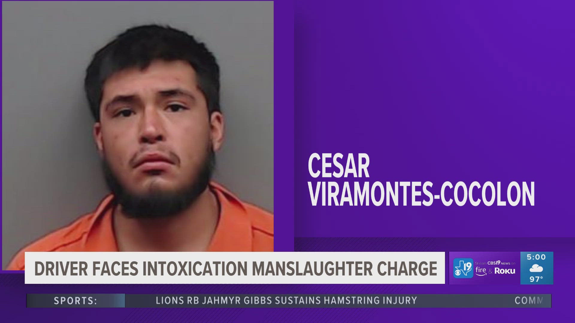 DPS said Cesar Viramontes-Cocolon struck the SUV head-on while driving on the wrong side of the road. The 18-wheeler tried to avoid the SUV but could not.