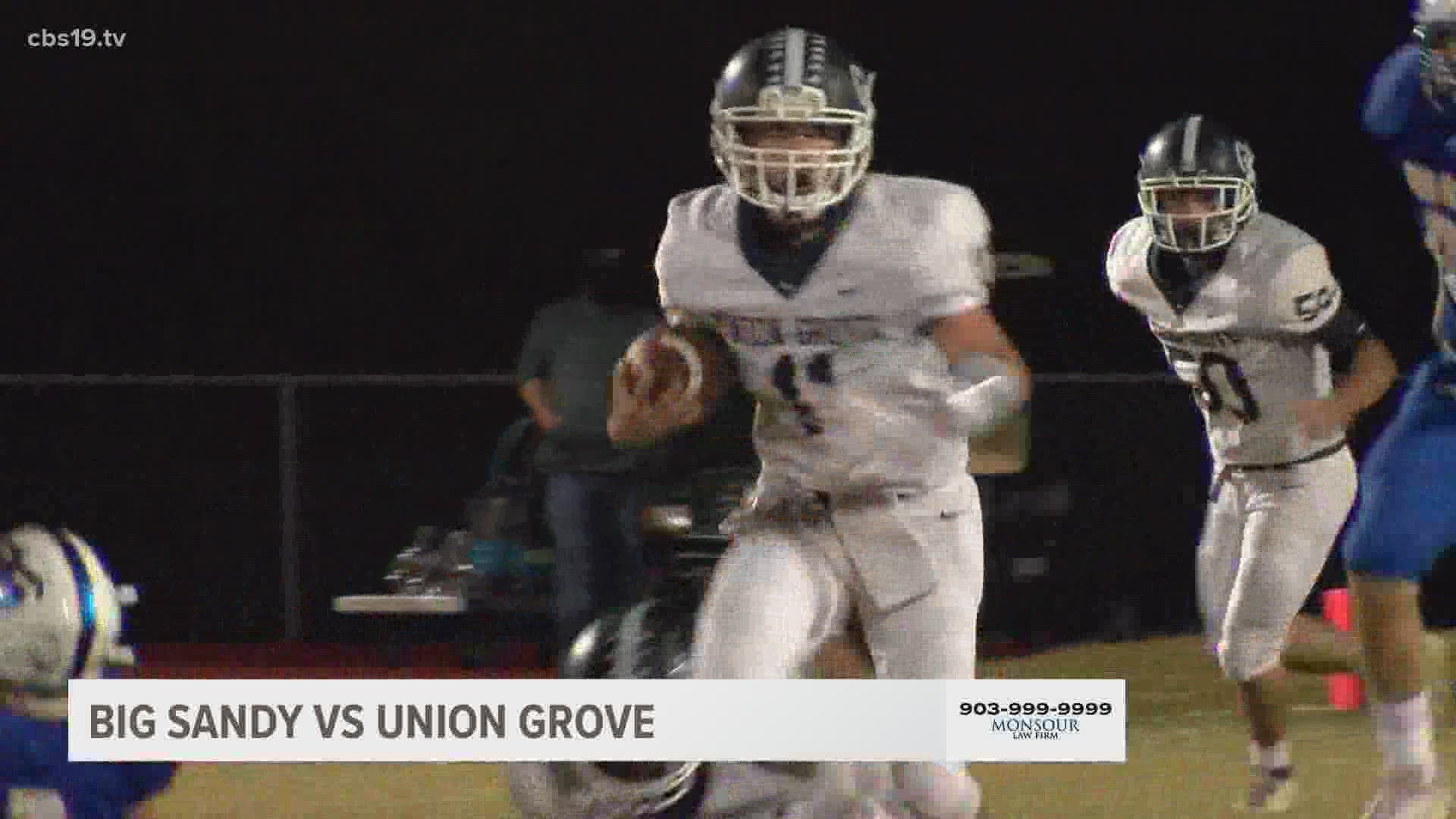 The Big Sandy Wildcats traveled to Union Grove to take on the Lions in the KYKX Game of the Week on Thursday, Oct. 15.