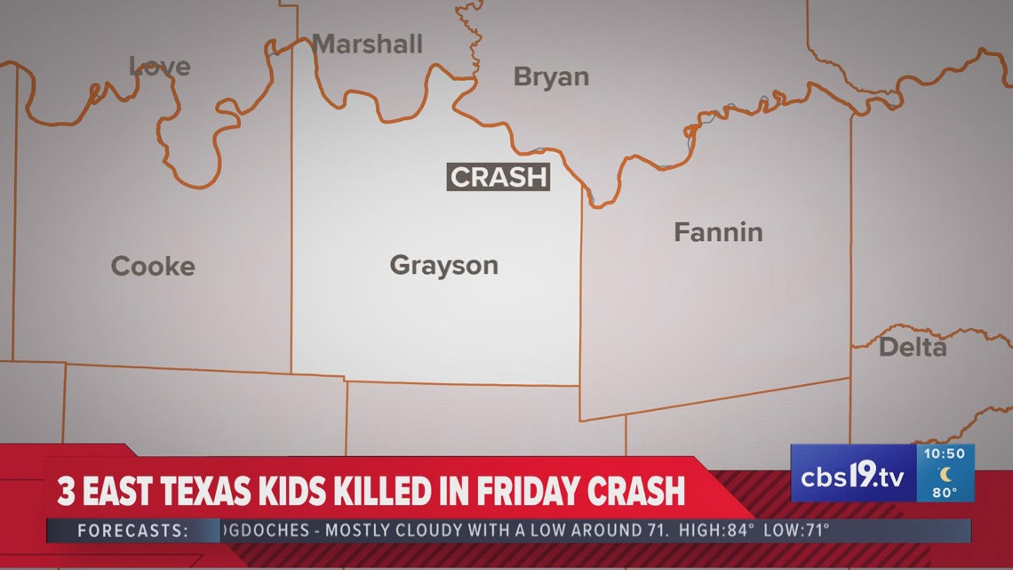 3 East Texas siblings killed, father injured in crash | cbs19.tv