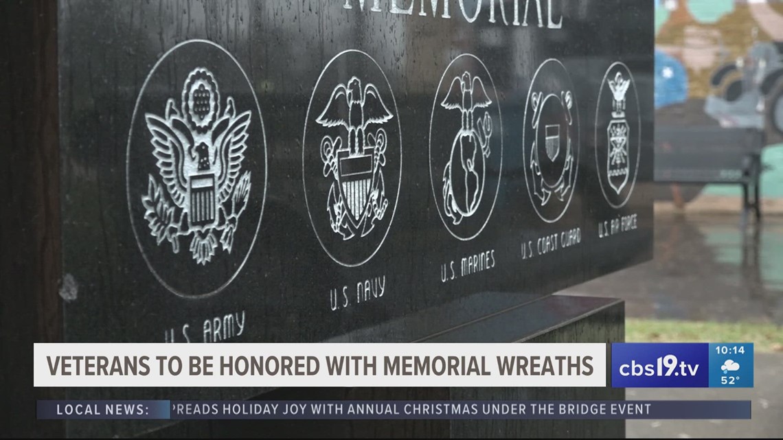 Wreaths Across America honor veterans in Gladewater - Vimarsana News