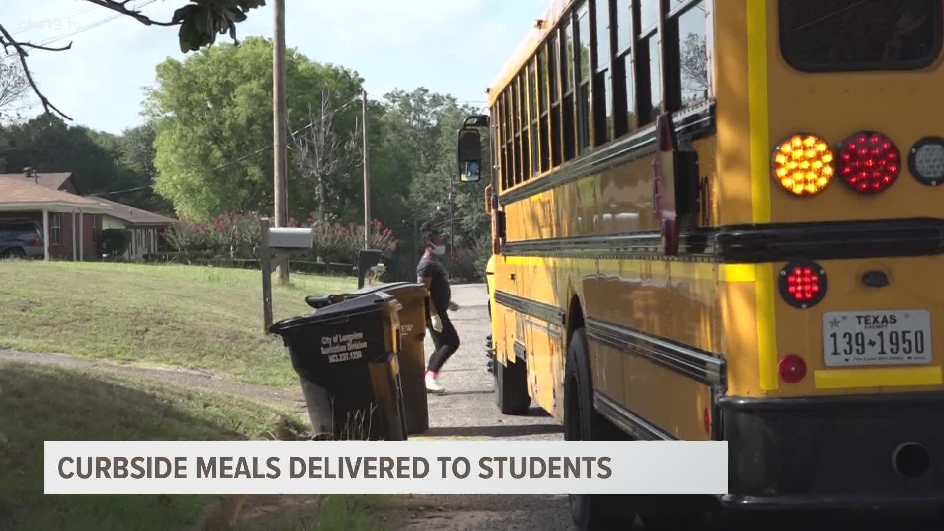 For five days a week, eligible Longview students get two meals a day delivered via school bus.