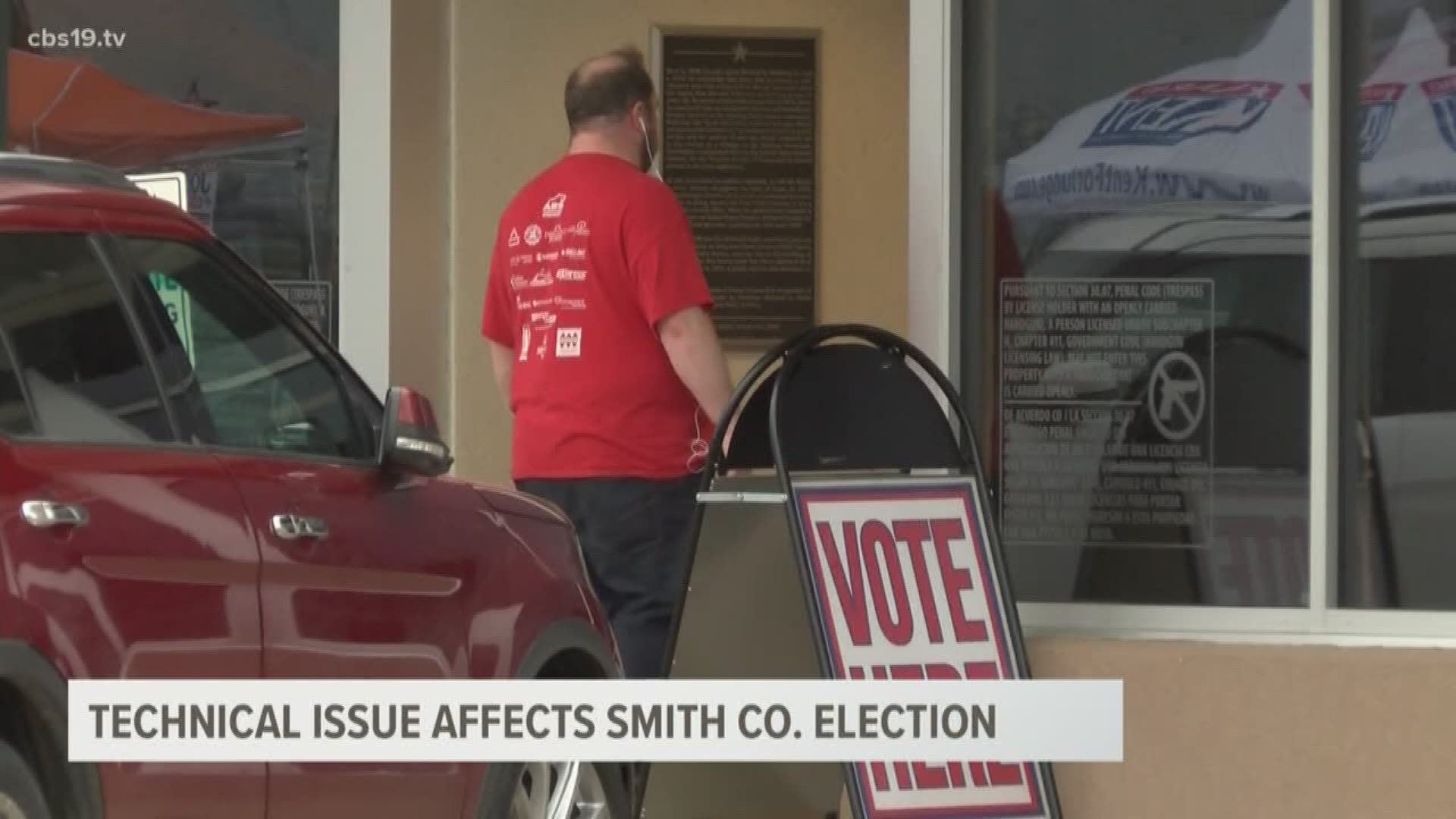 Neither candidate for the Smith County Constable Pct. 4 election were on a handful of ballots.