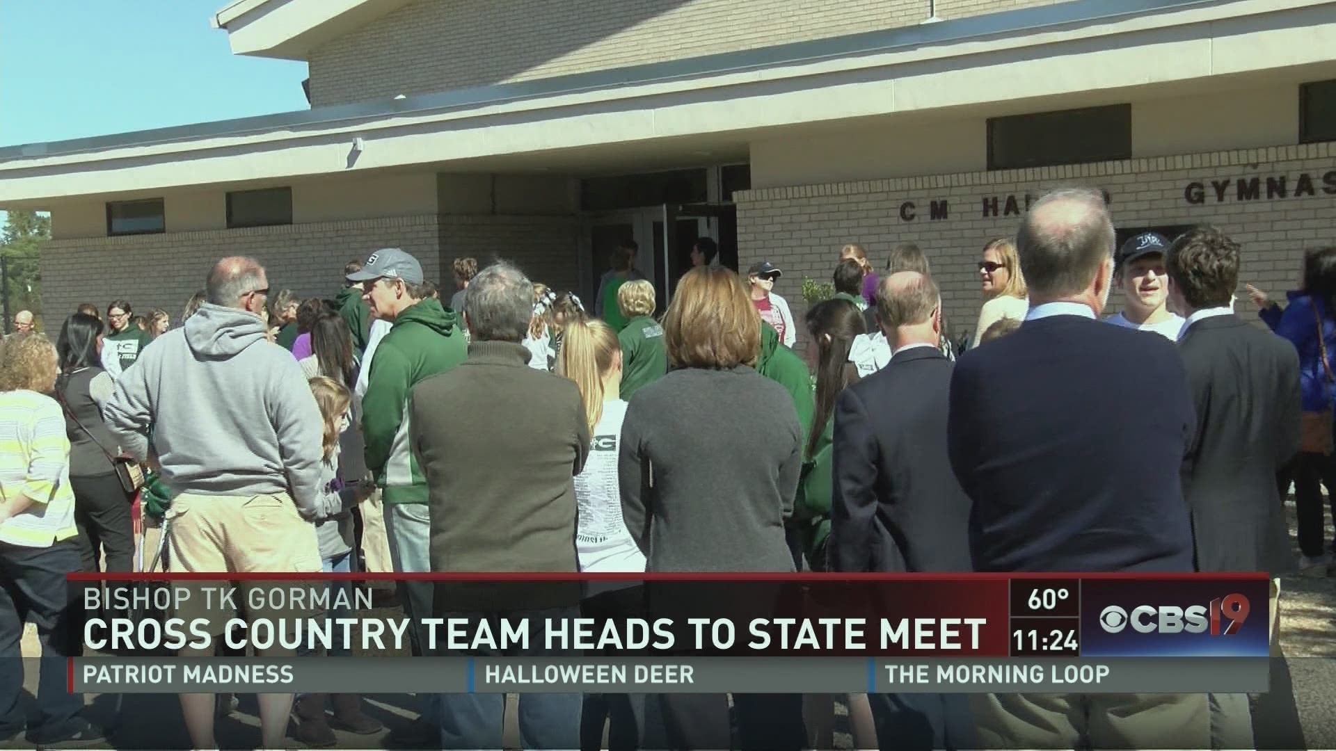 TK Gorman Celebrates Cross Country Team With SendOff cbs19.tv