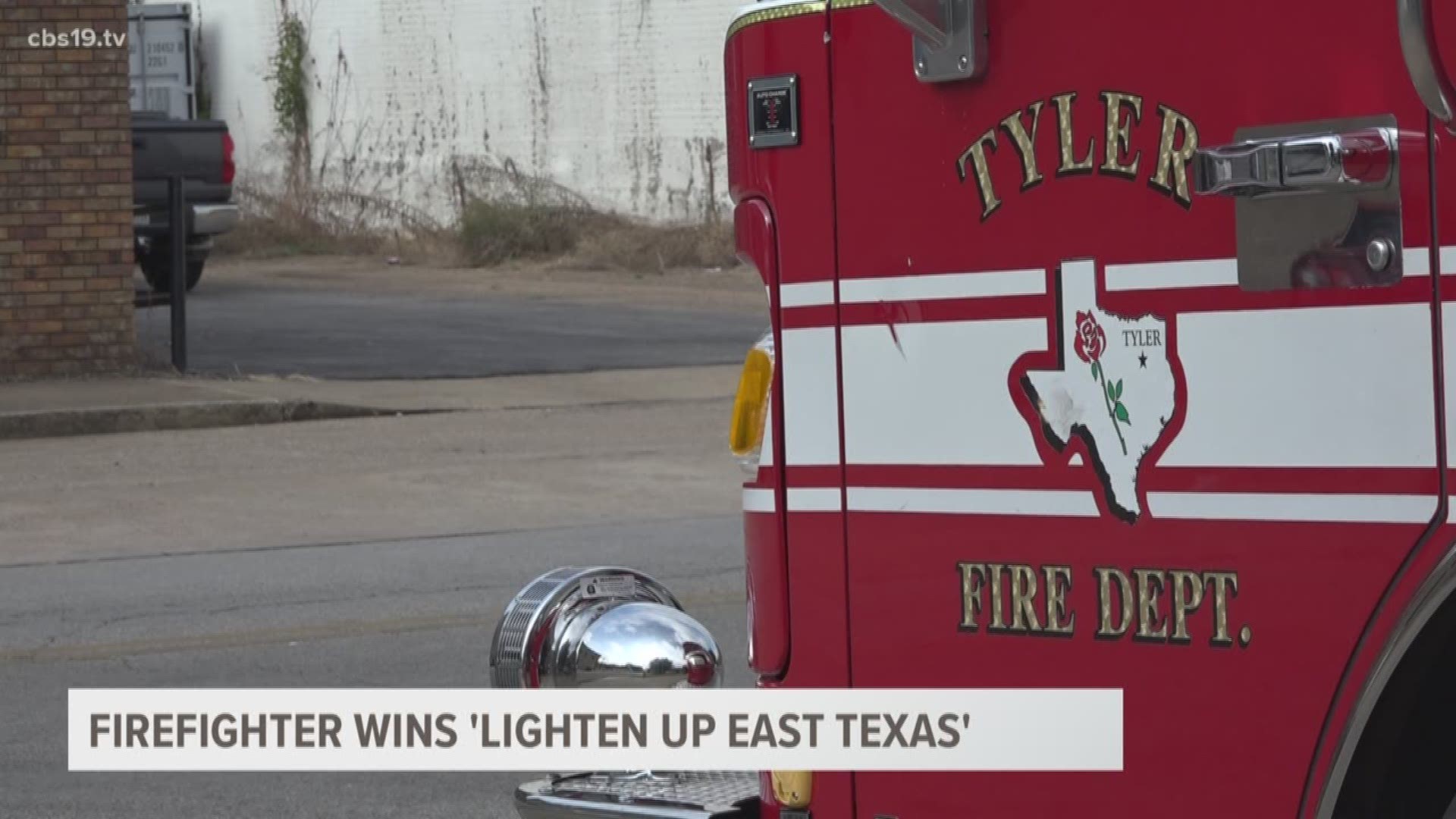 Tyler firefighter wins 'Lighten Up East Texas'