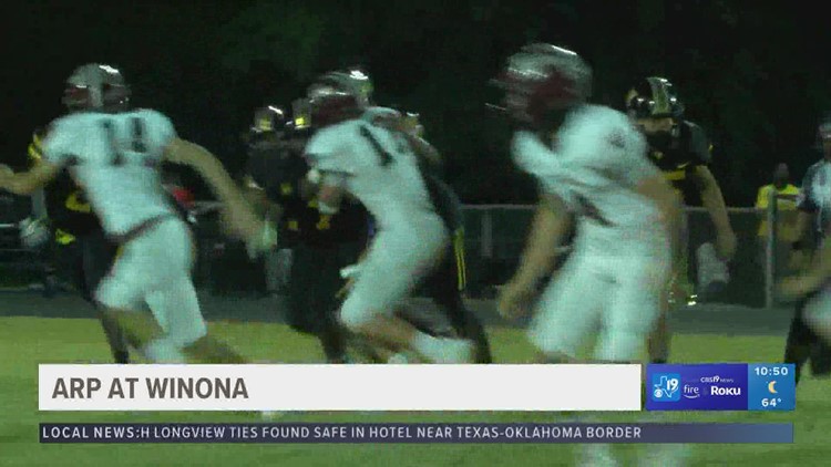 UNDER THE LIGHTS: Arp takes down Winona 44-18