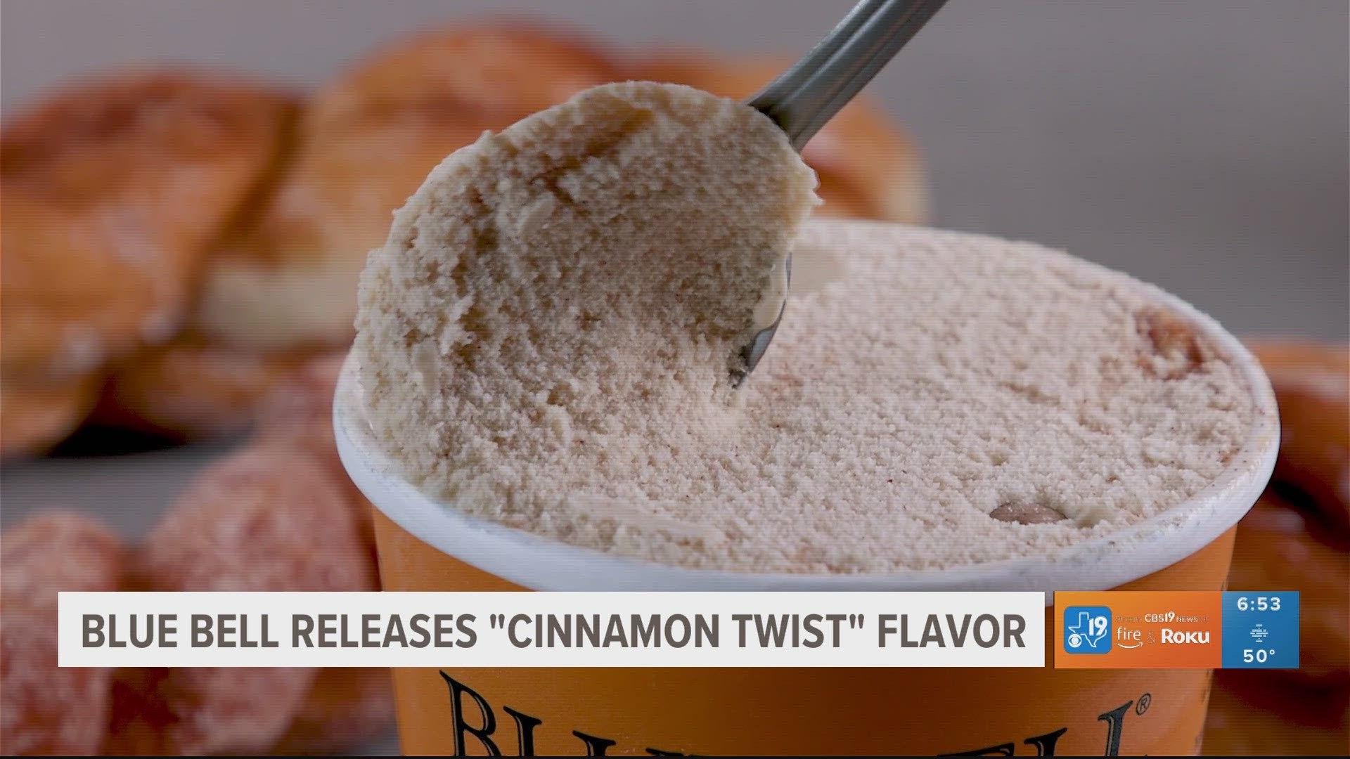 Blue Bell releases new Cinnamon Twist ice cream