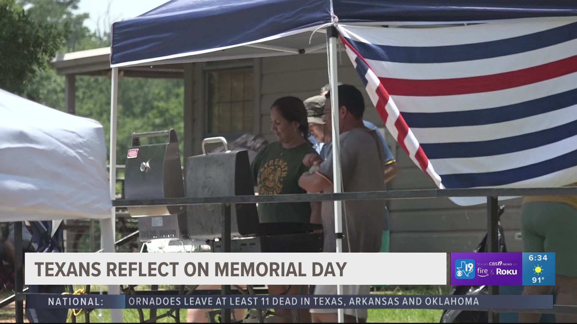 Each year, Tyler State Park expects a big turnout for Memorial Day weekend. Many families come from out of town, making this their recreation destination.