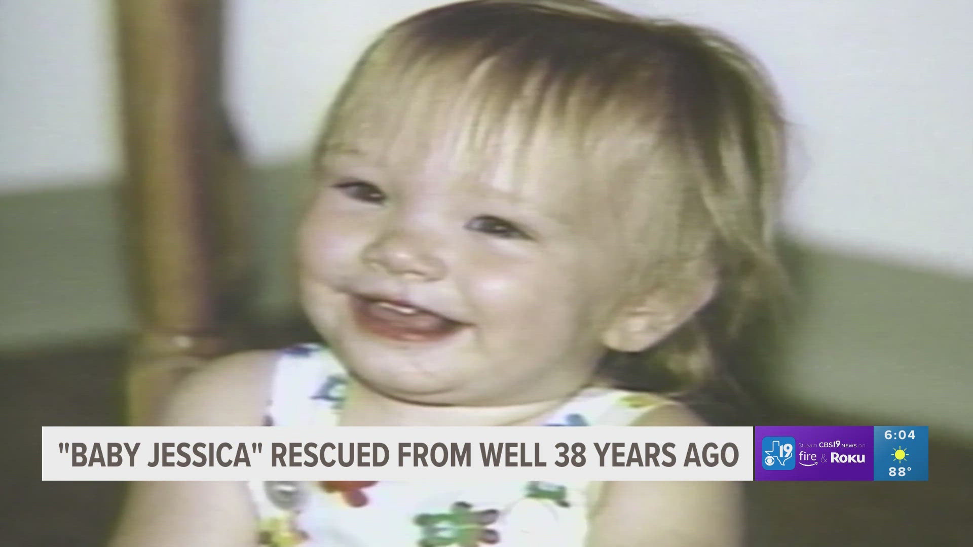 'Baby Jessica' rescued from Texas well 38 years ago | cbs19.tv