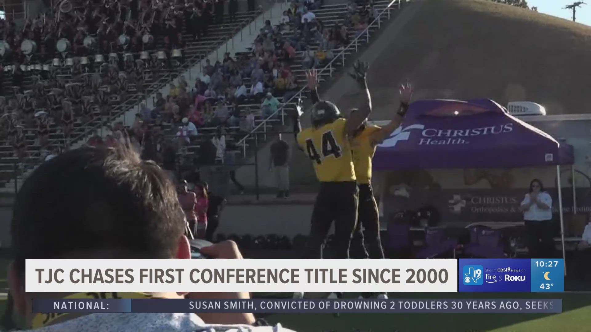 East Texas school wins first ever playoff football game