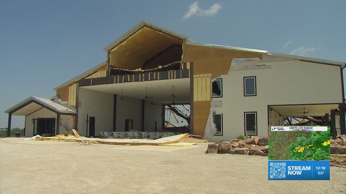 Texas brides scramble after tornado destroys wedding venue near Fort Worth