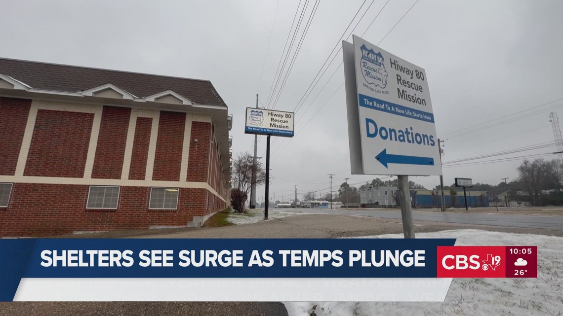 Longview Rescue Mission steps up to help East Texans amid winter storm