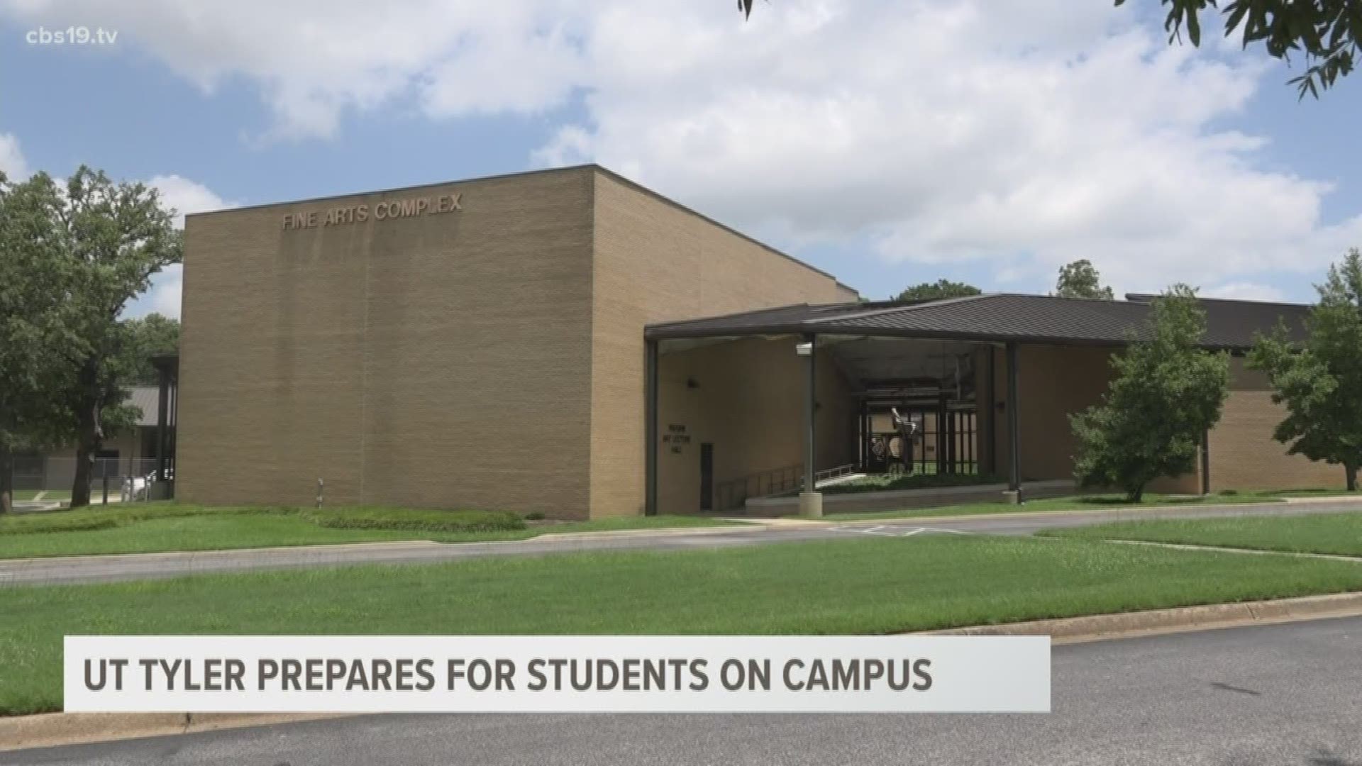 UT Tyler prepares to students back to campus for fall semester