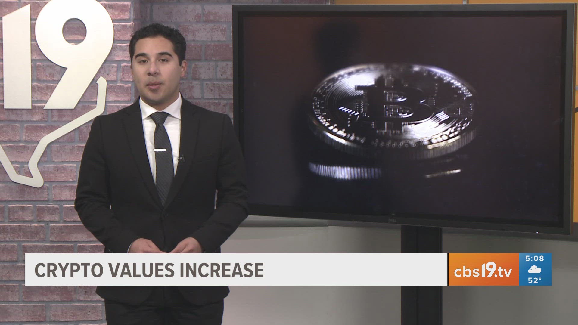 Crypto values increase